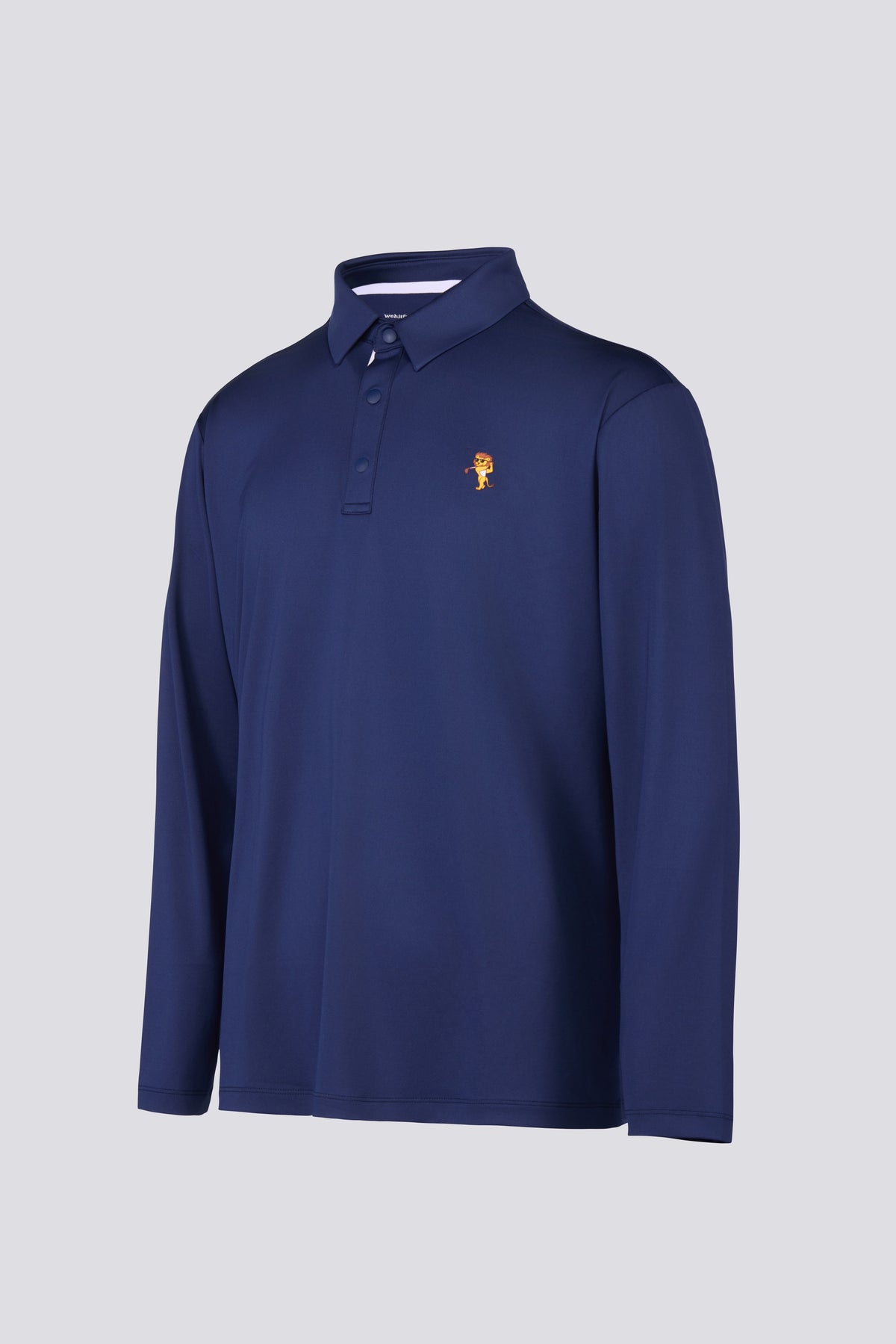 Long Sleeve Performance Polo – Imperial Blue | Lion Collection