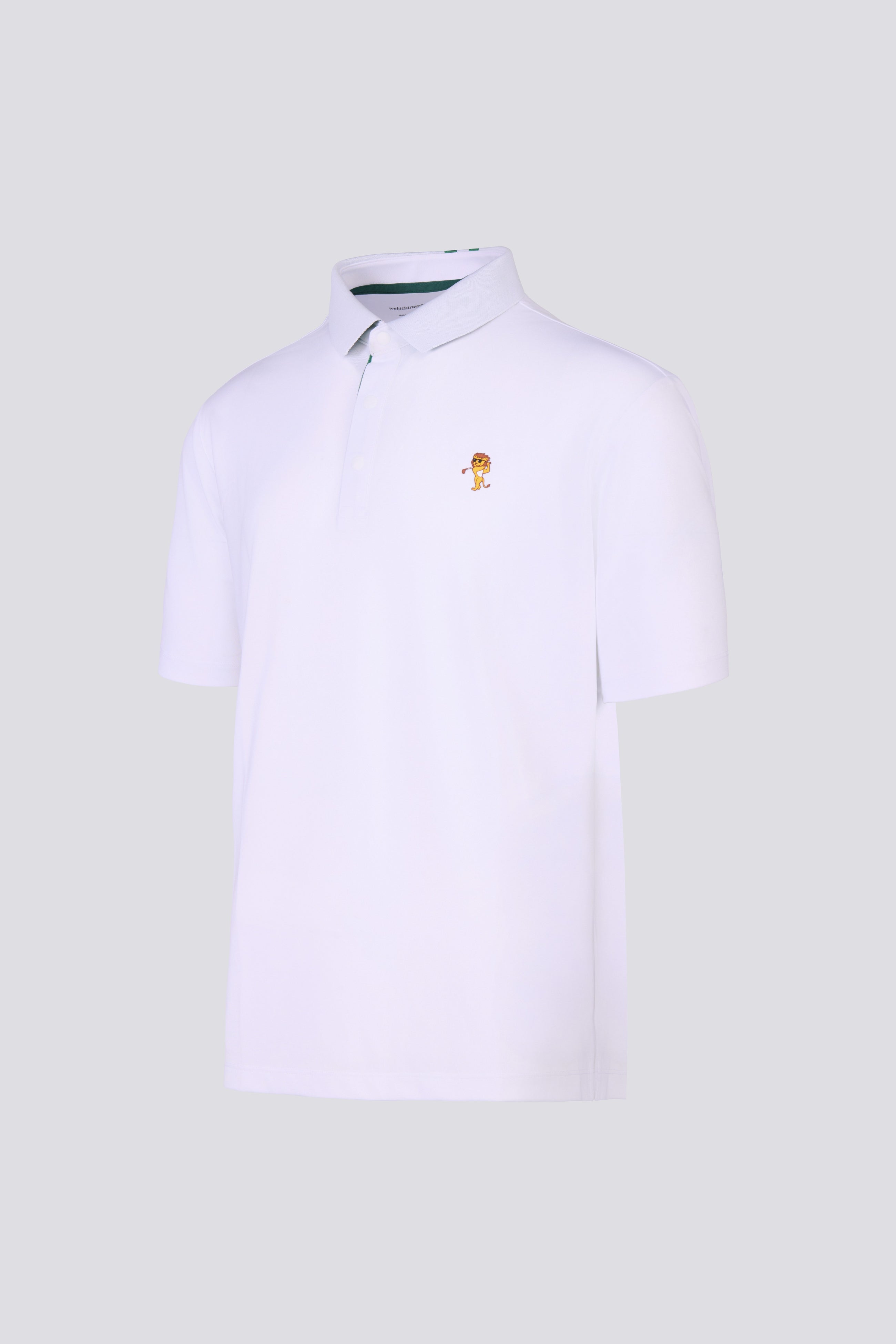 Performance Polo – Arctic White | Lion Collection
