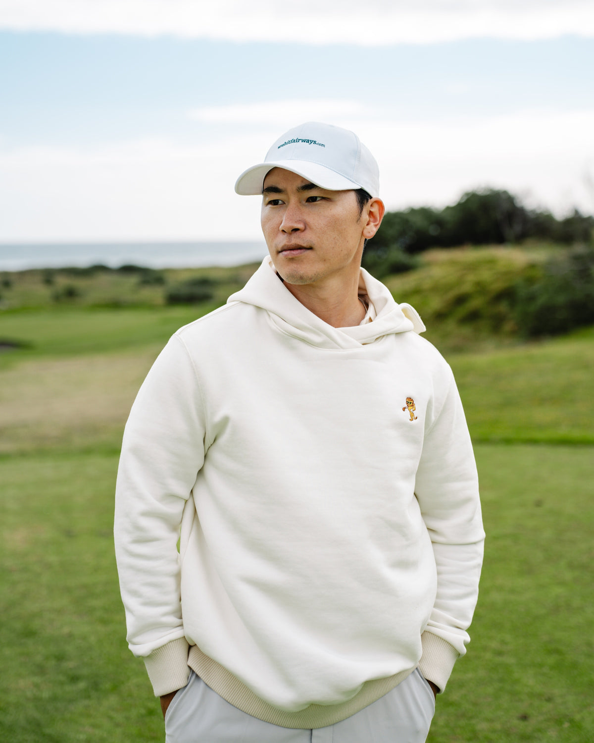 Premium Hoodie – Ivory | Lion Collection