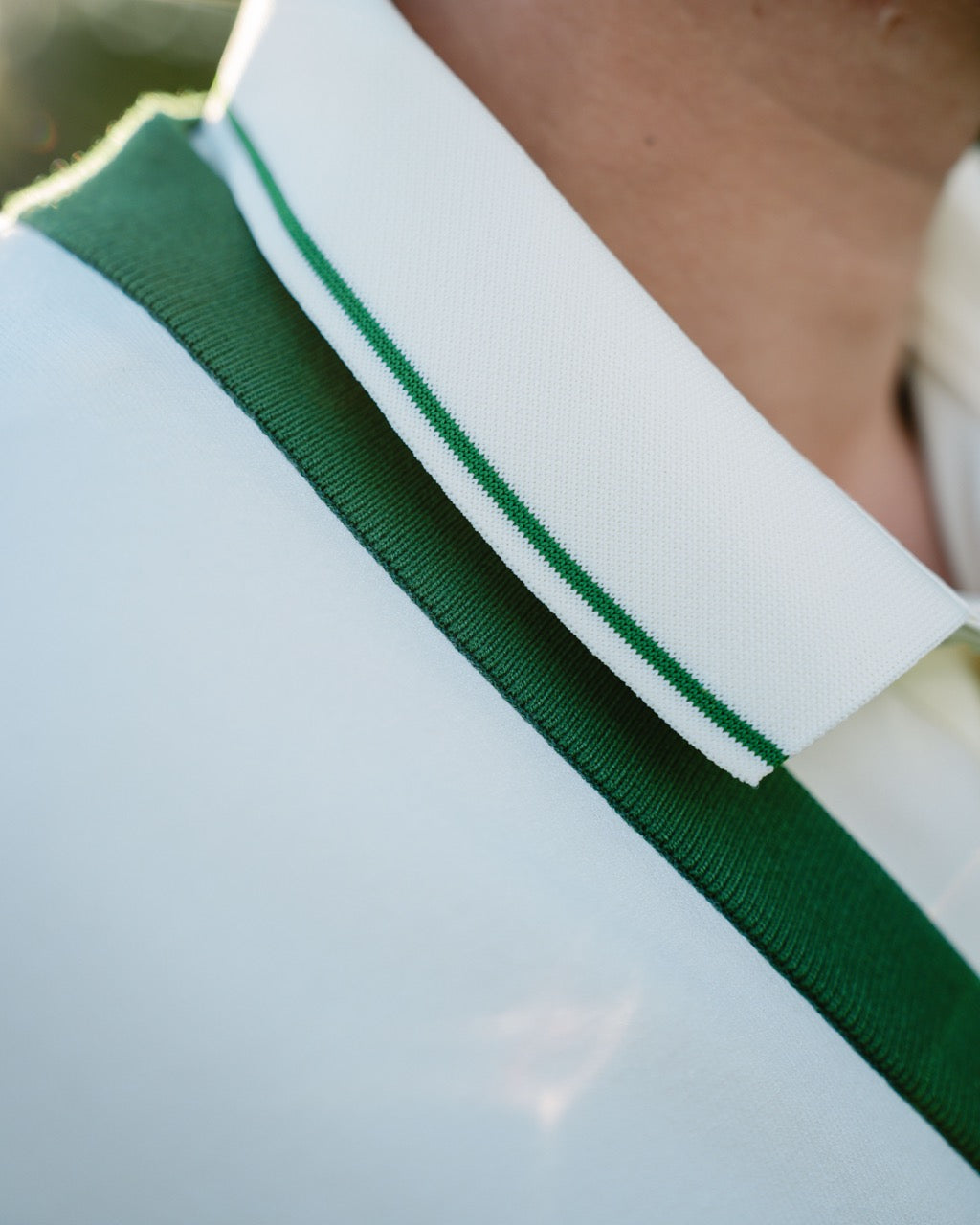 ESSENTIAL POLO - PEARL WHITE