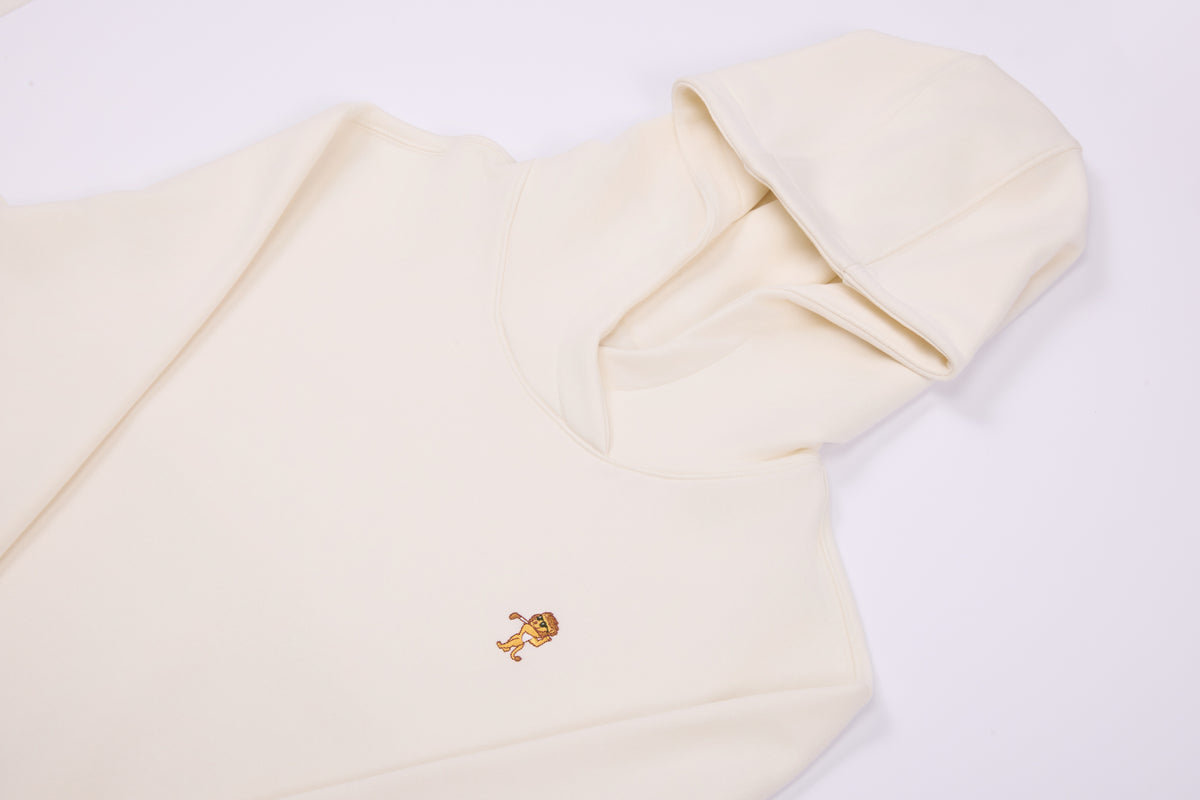 Premium Hoodie – Ivory | Lion Collection