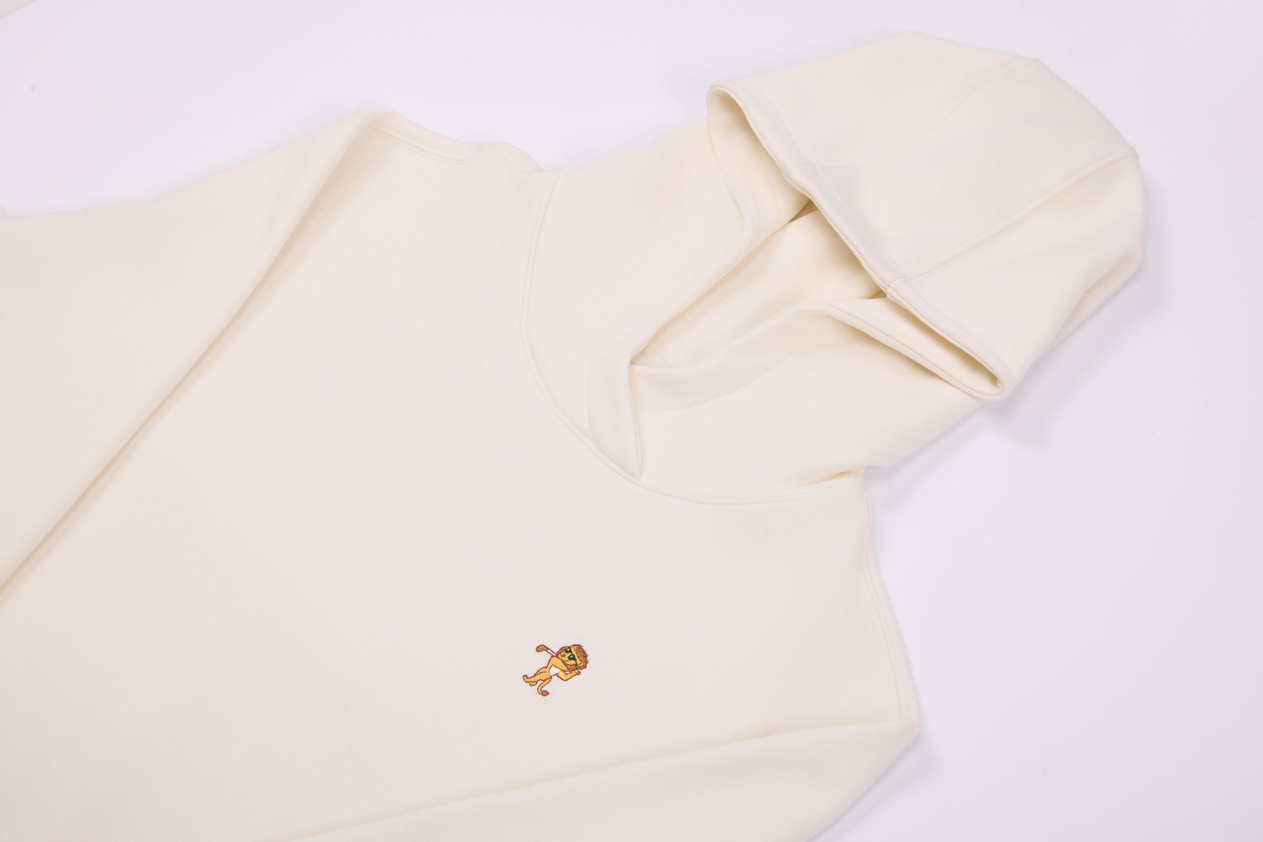 Premium Hoodie – Ivory | Lion Collection