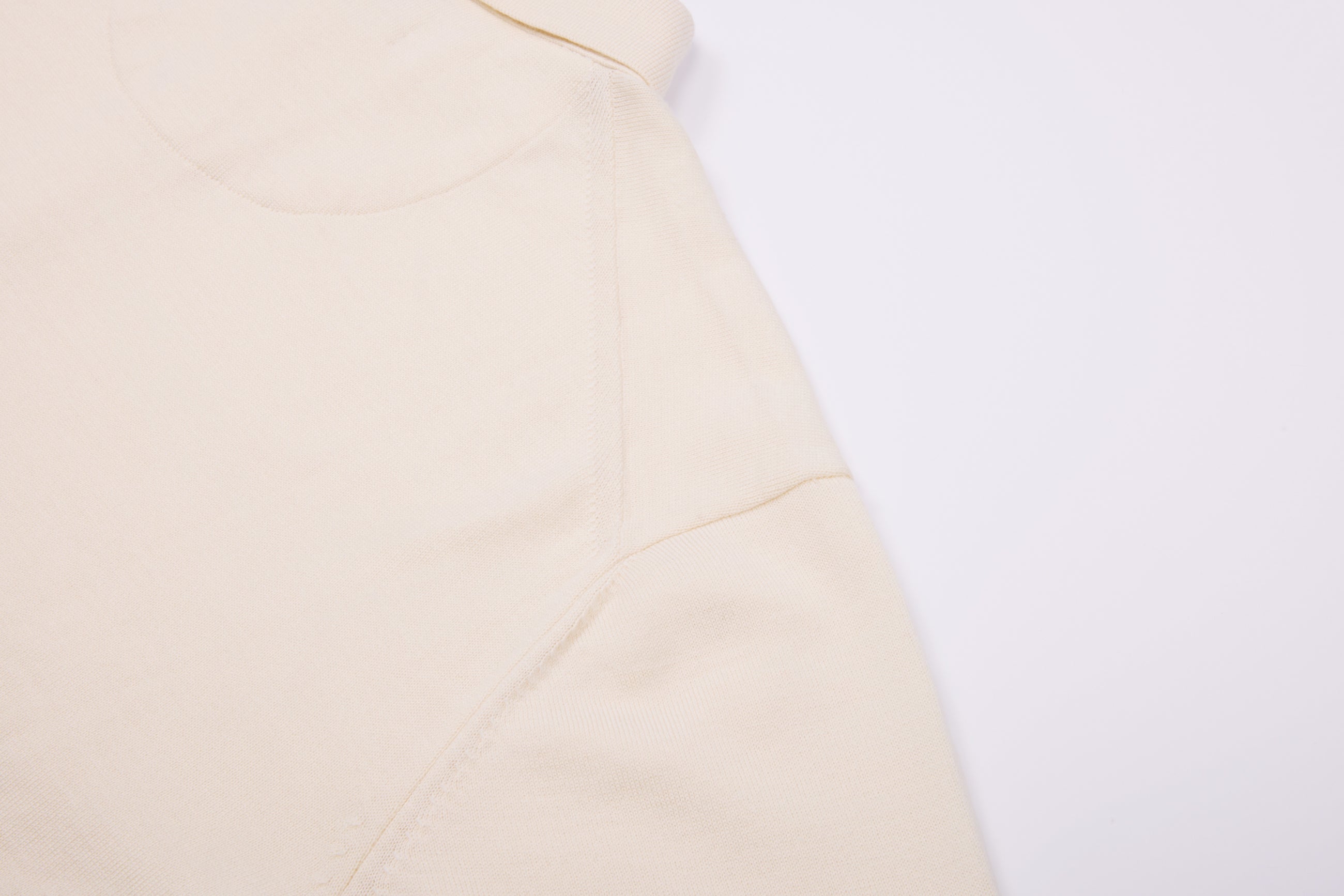 Performance Knit Polo – Ivory | Lion Collection