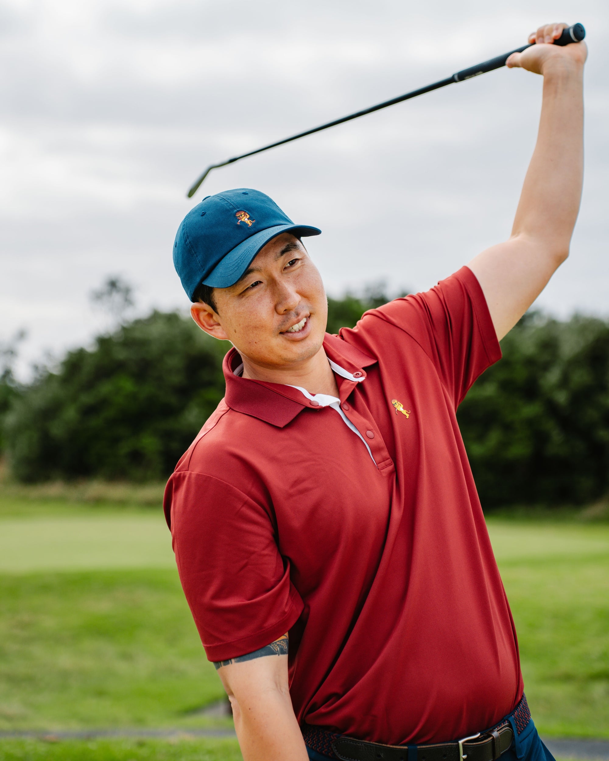 Performance Polo – Merlot | Lion Collection