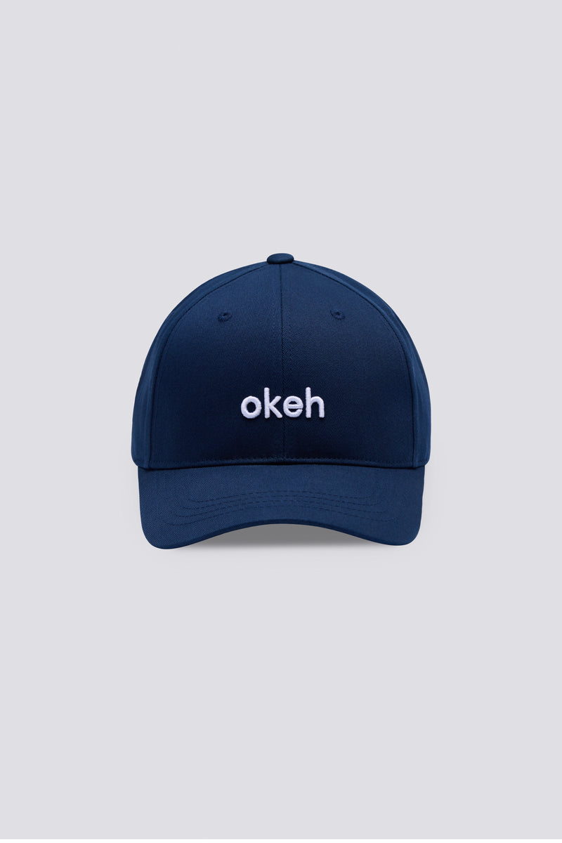Okeh Cap (Structured) - Navy