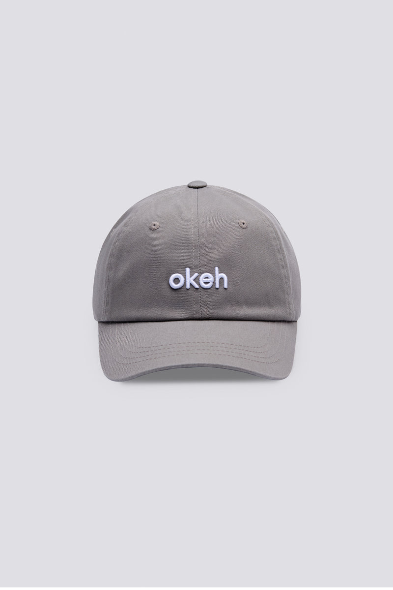 Okeh Cap (Unstructured) - Grey