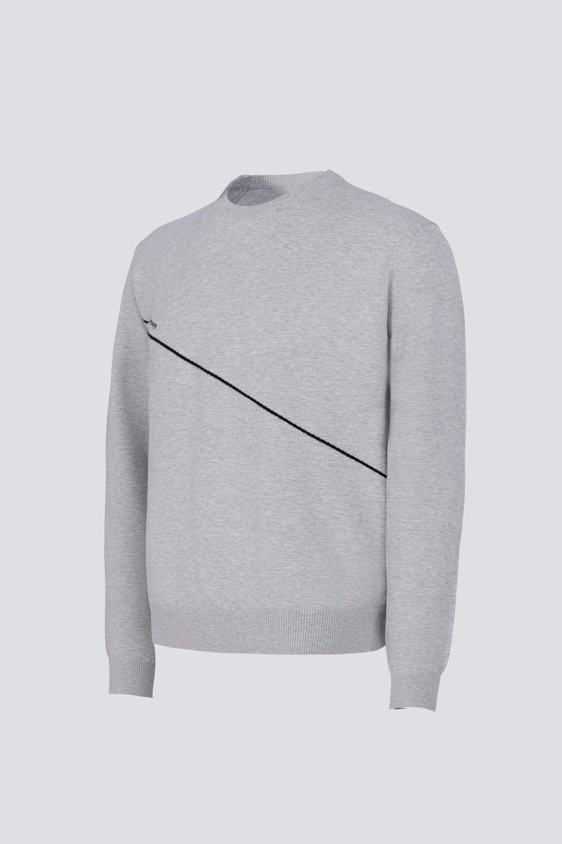 Knit Sweater — Stone Grey