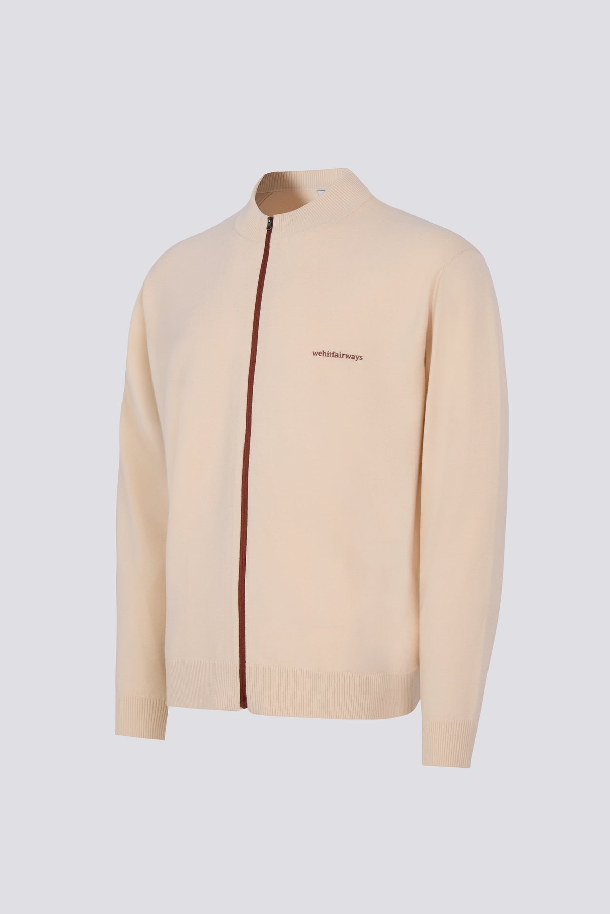Knit Zip — Oat