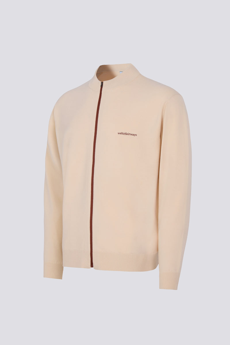 Knit Zip — Oat