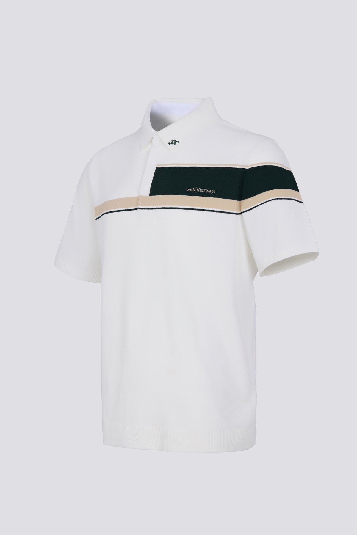 Polo SS (Design 2) — Heritage White