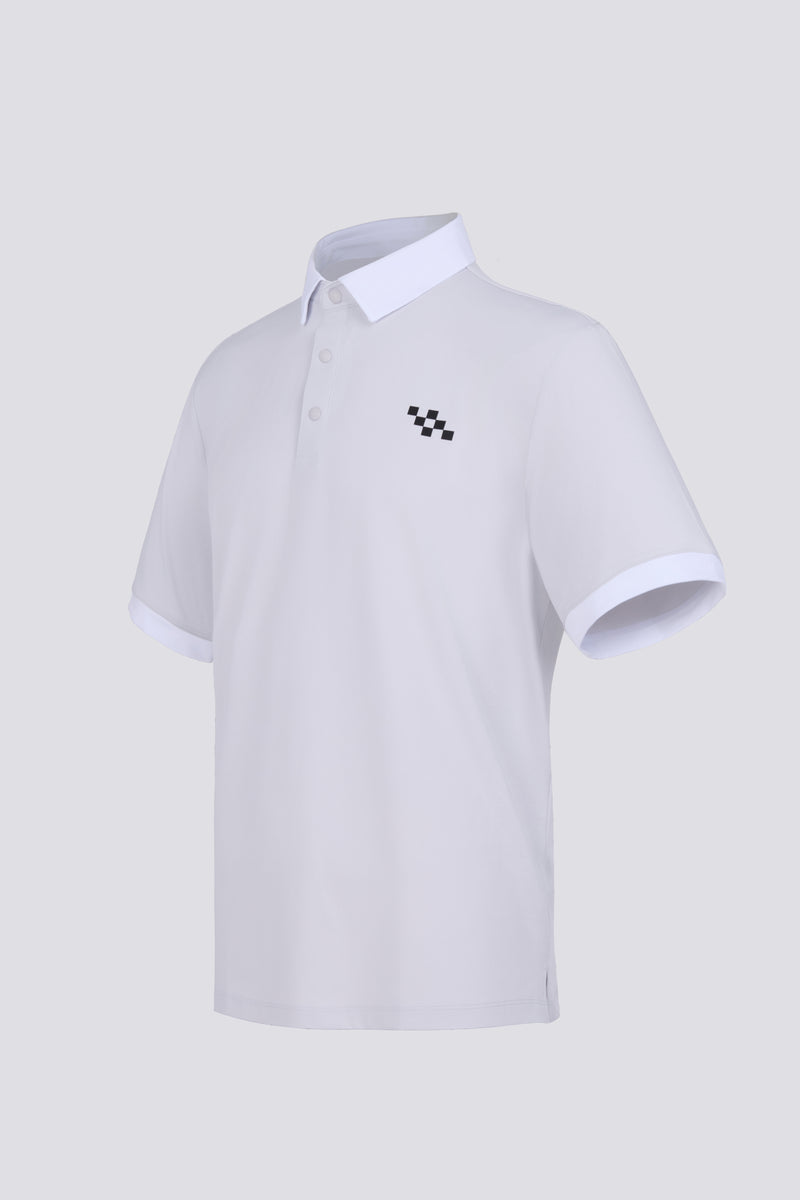 Polo SS (Design 3) - Grey