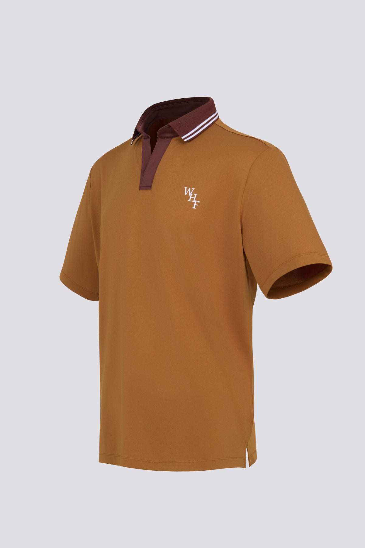 V-neck Polo - Mustard