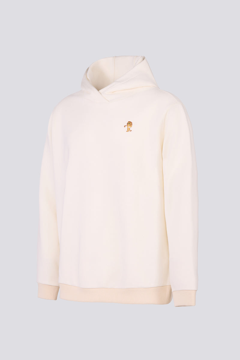 Premium Hoodie – Ivory | Lion Collection