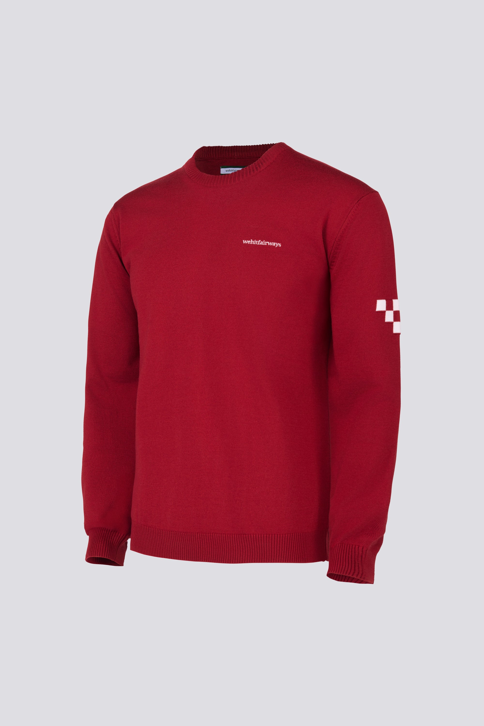 Lightweight Knit Sweater – Merlot | Lion Collection