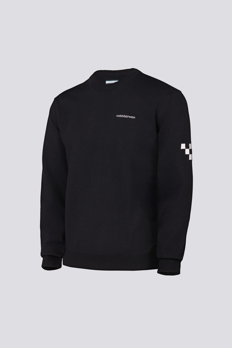 Lightweight Knit Sweater – Onyx | Lion Collection