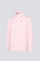 Long Sleeve Performance Polo – Blush Pink | Lion Collection