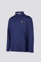 Long Sleeve Performance Polo – Imperial Blue | Lion Collection