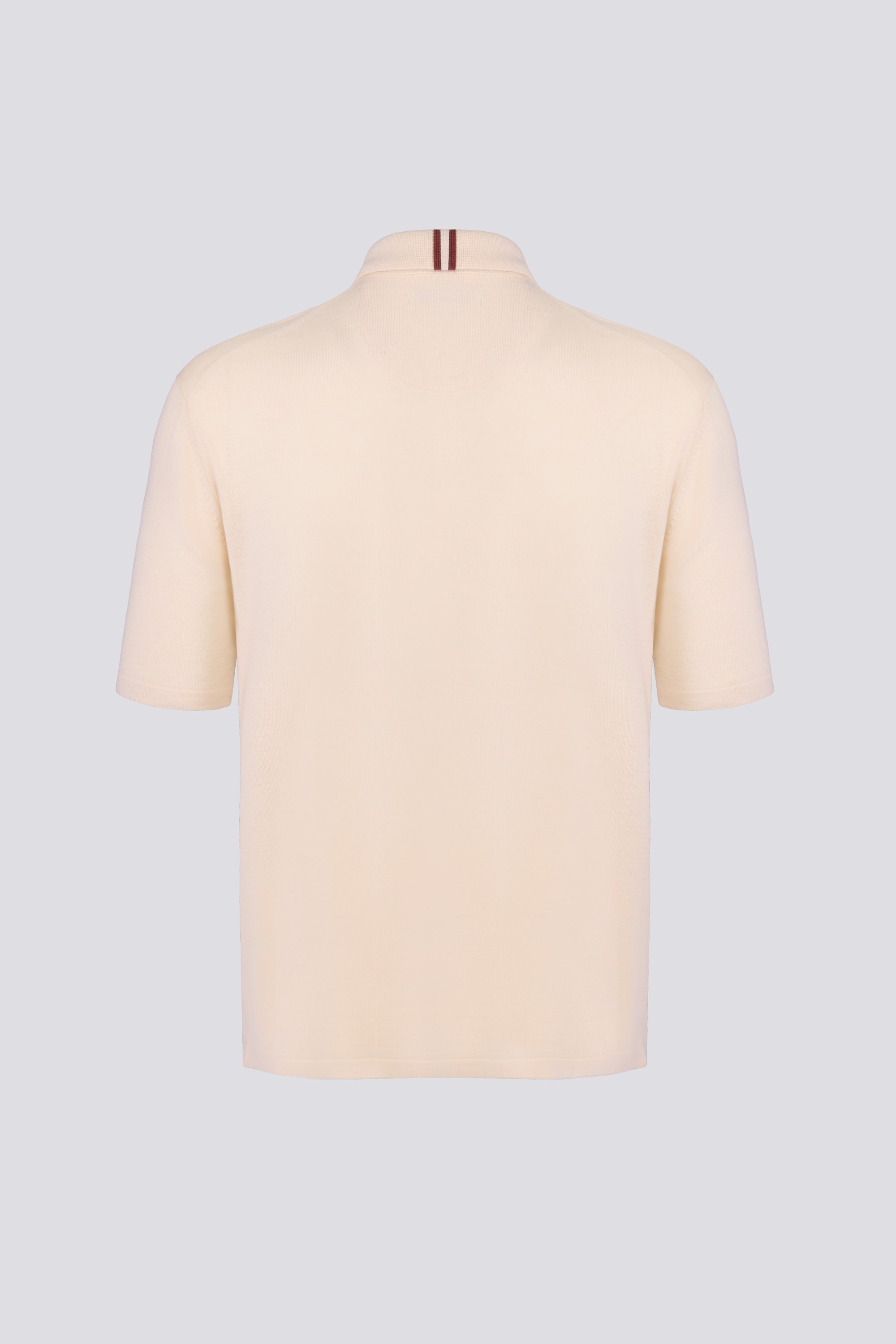 Performance Knit Polo – Ivory | Lion Collection