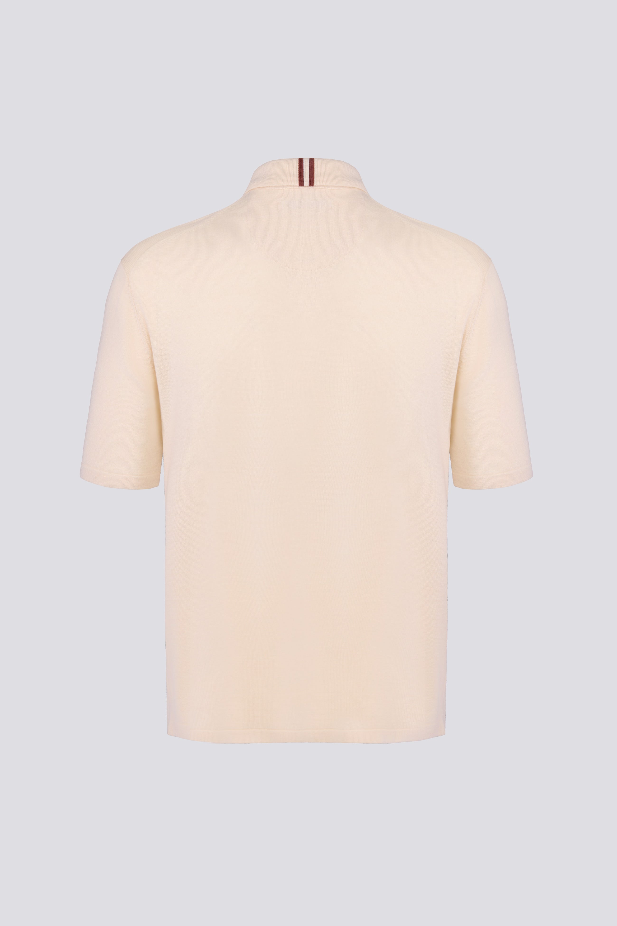 Performance Knit Polo – Ivory | Lion Collection