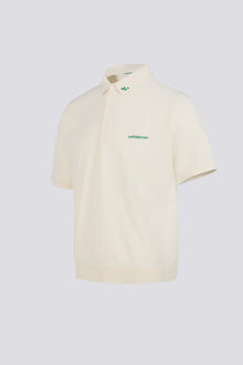 Knit Polo – Sandstone Beige | Champions Collection