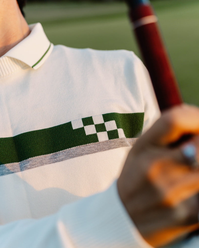 Tour Knit Sweater – Ivory | Champions Collection