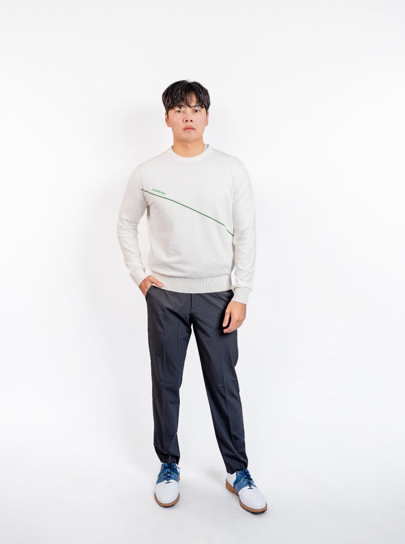 TOUR STRIPED SWEATER - TOUR WHITE
