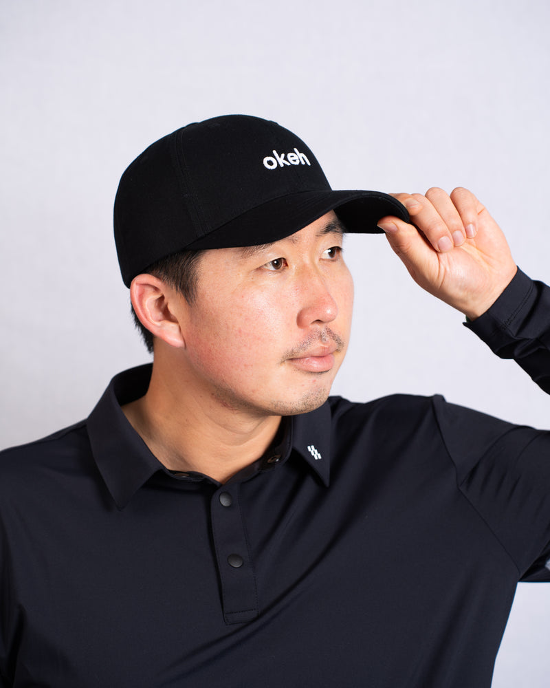 Okeh™ Cap (Structured) - Black