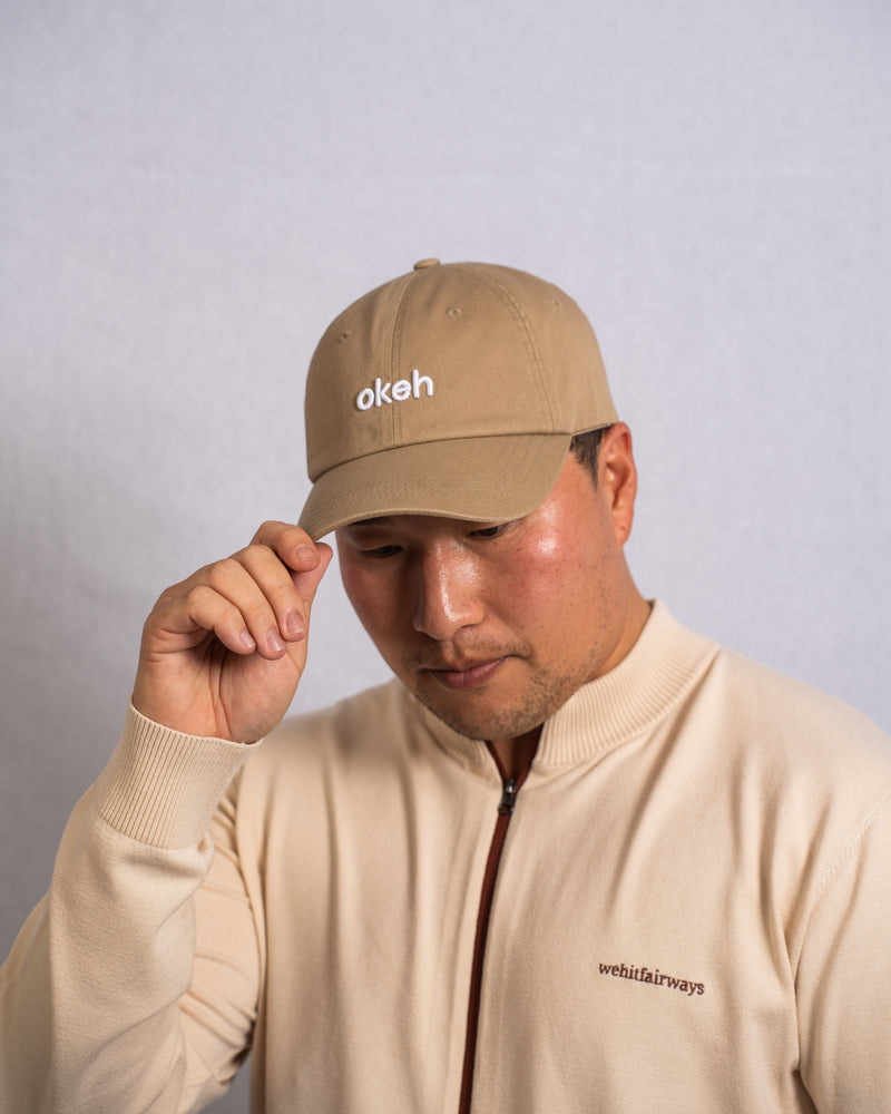 Okeh™ Dad Cap (Unstructured) - Beige