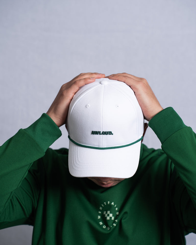 Awlgud™ Rope Cap - White