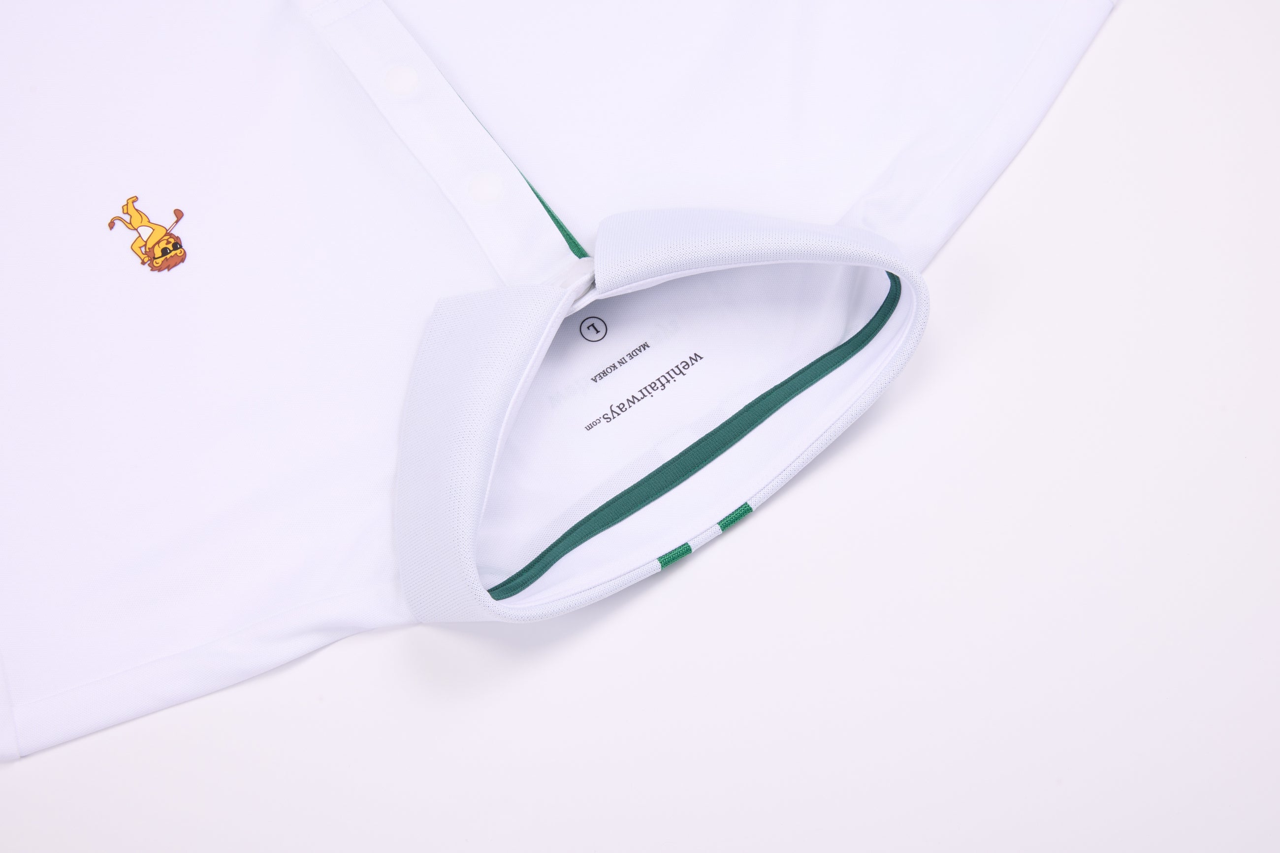 Performance Polo – Arctic White | Lion Collection