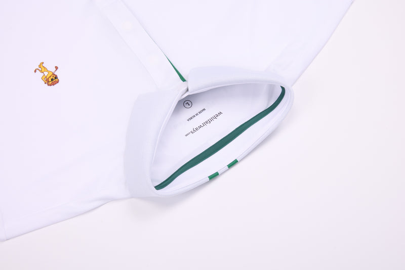 Performance Polo – Arctic White | Lion Collection