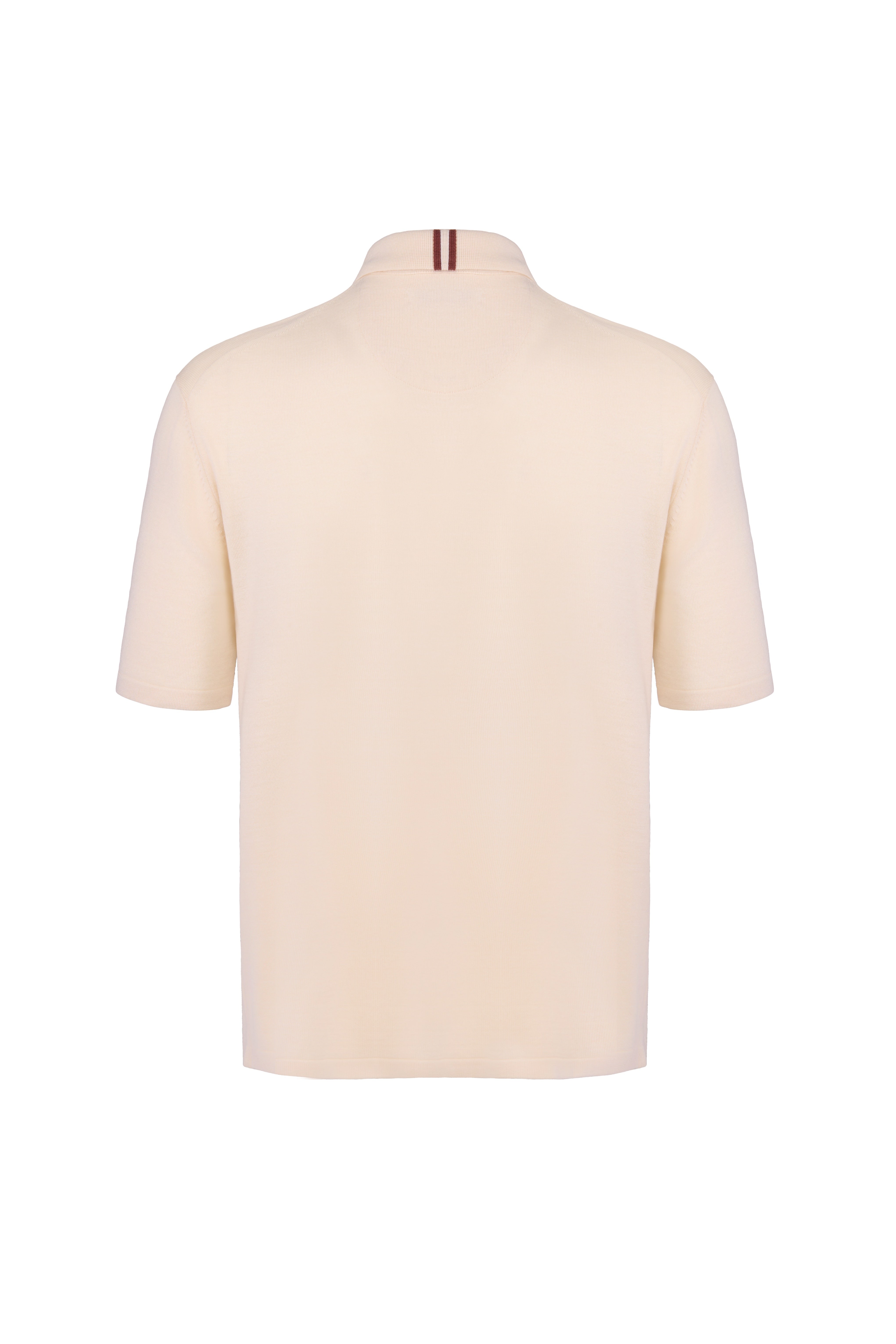 Performance Knit Polo – Ivory | Lion Collection | wehitfairways