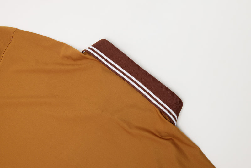 TOUR V NECK POLO - MUSTARD