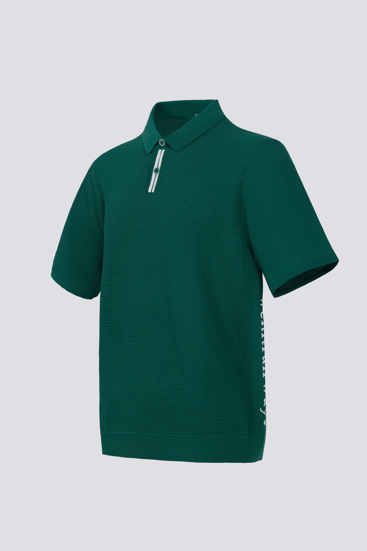 THE WAFFLE POLO - EMERALD