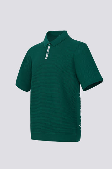 THE WAFFLE POLO - EMERALD