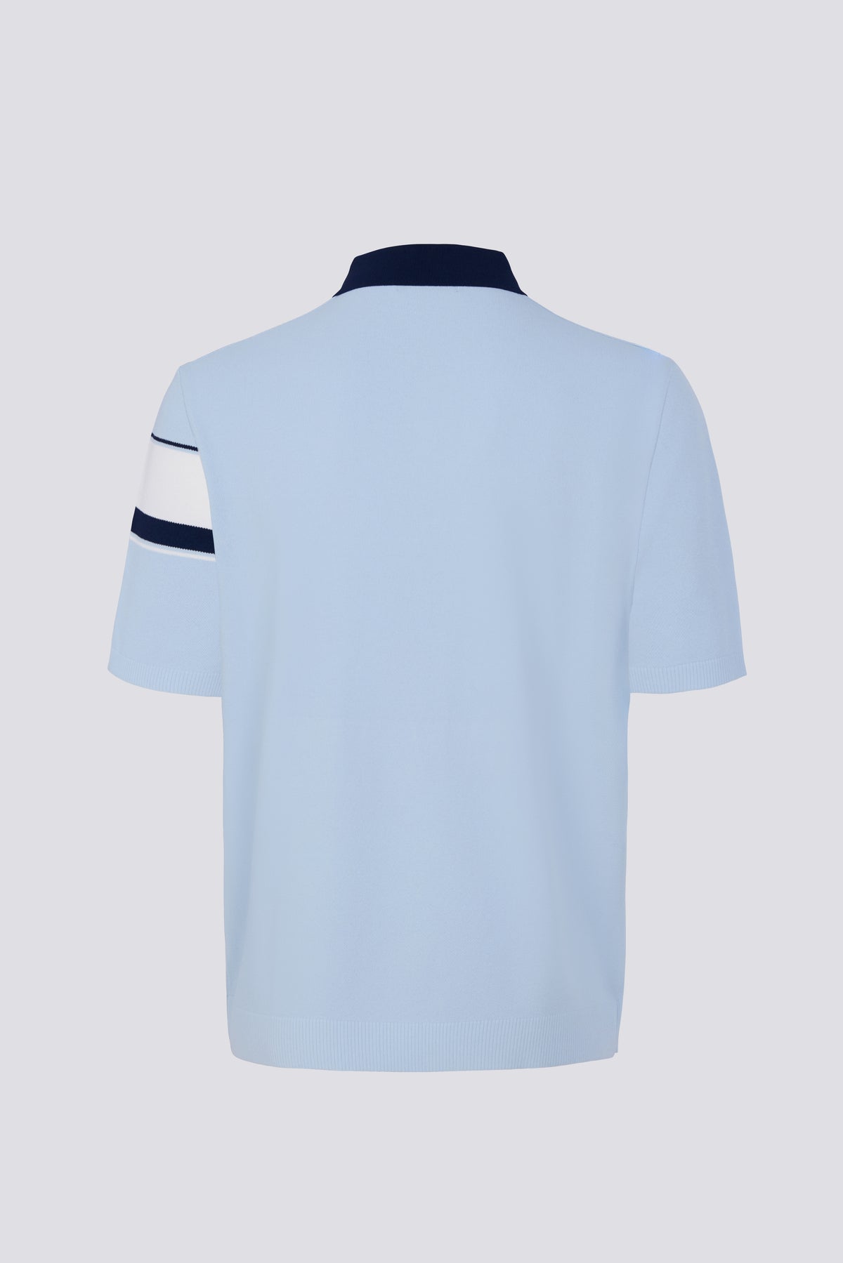 MEDALIST KNIT POLO - SKY BLUE