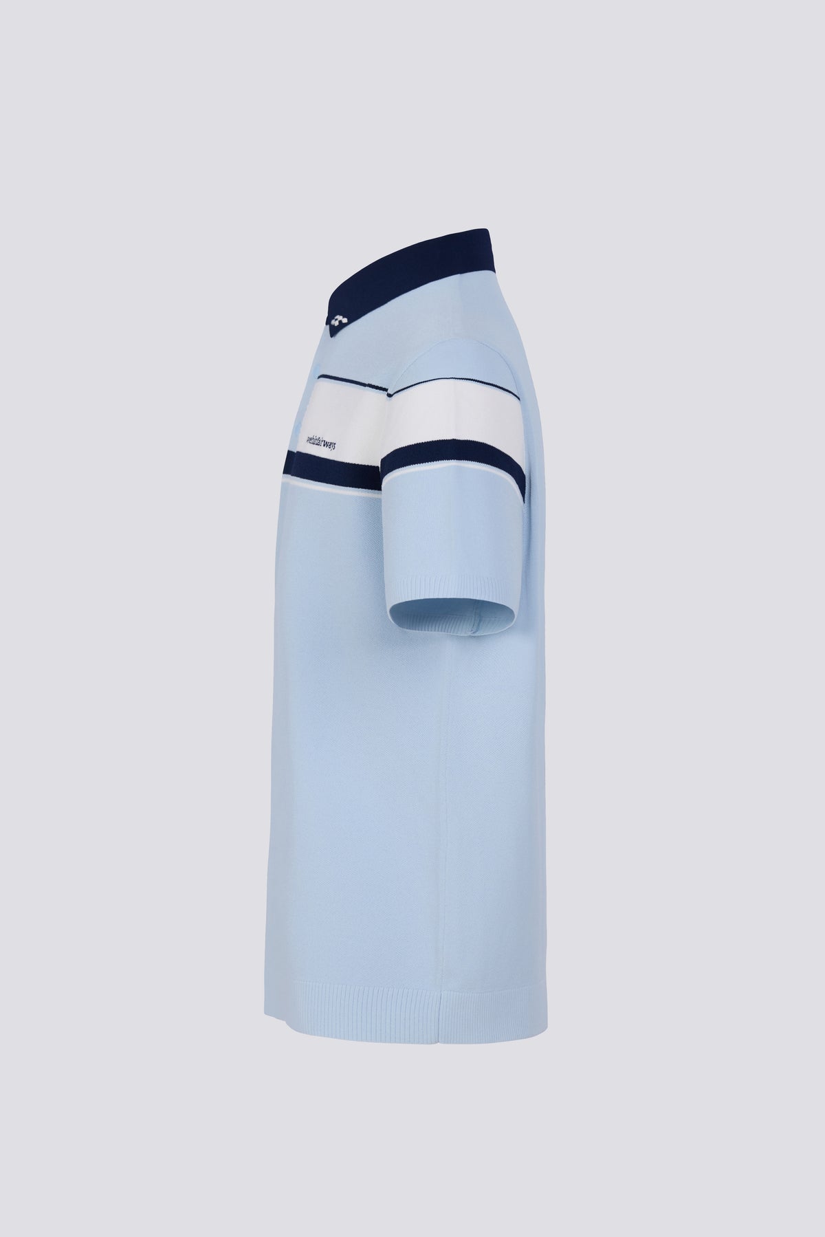 MEDALIST KNIT POLO - SKY BLUE