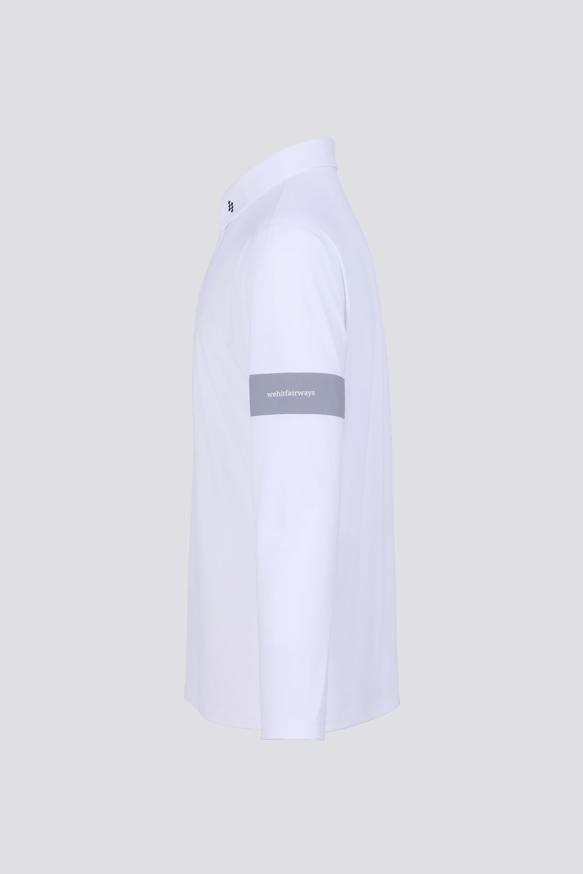 THE ASIAN LONG SLEEVE POLO - TOUR WHITE