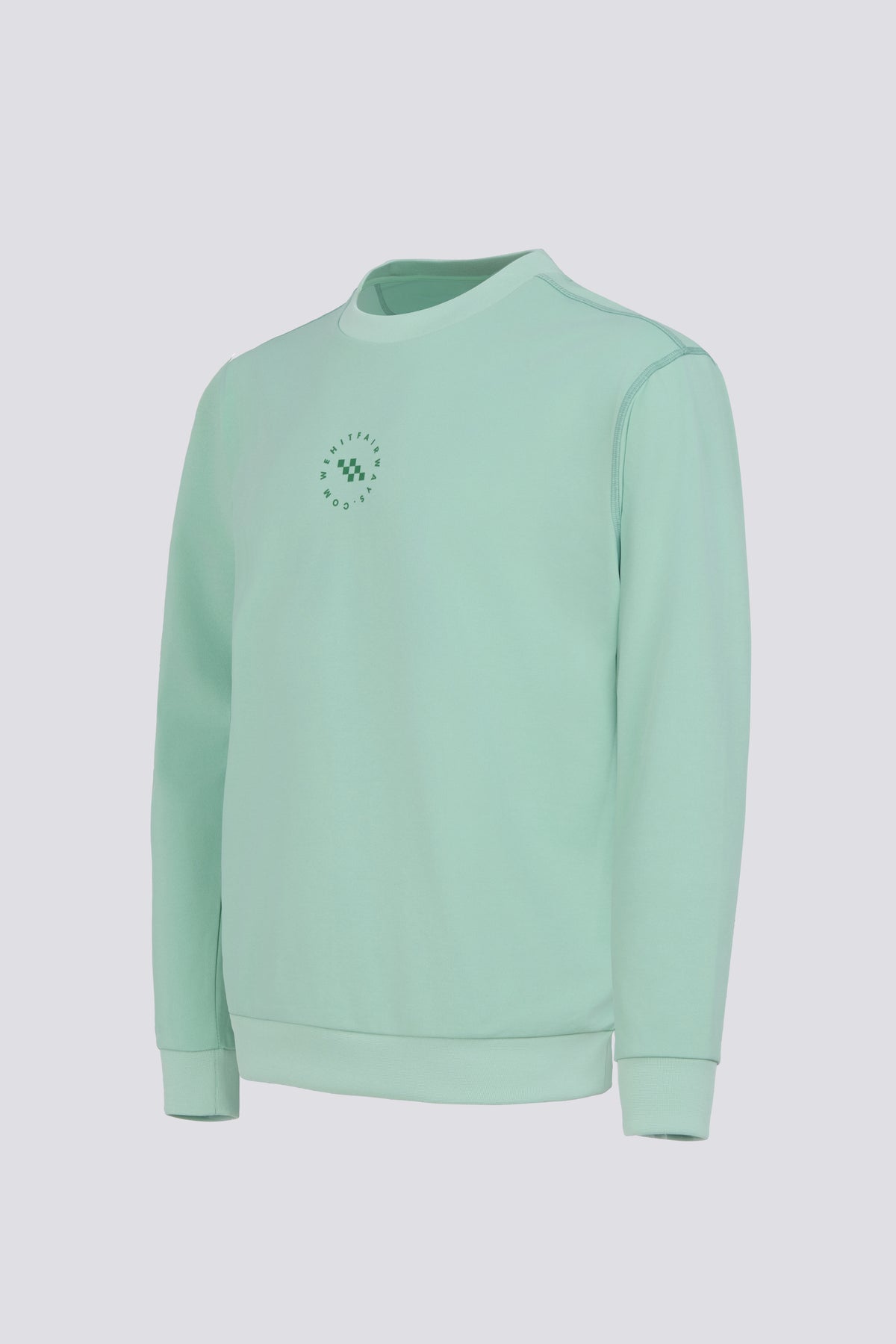 WHF EMBLEM CREWNECK - LIGHT GREEN